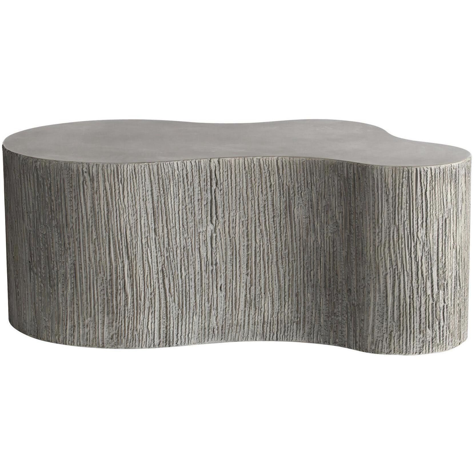 Indio 36 X 24 inch Gray Stonewash Outdoor Coffee Table, Small