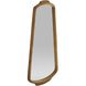 Hyland 72 X 32 inch Antique Brass Floor Mirror