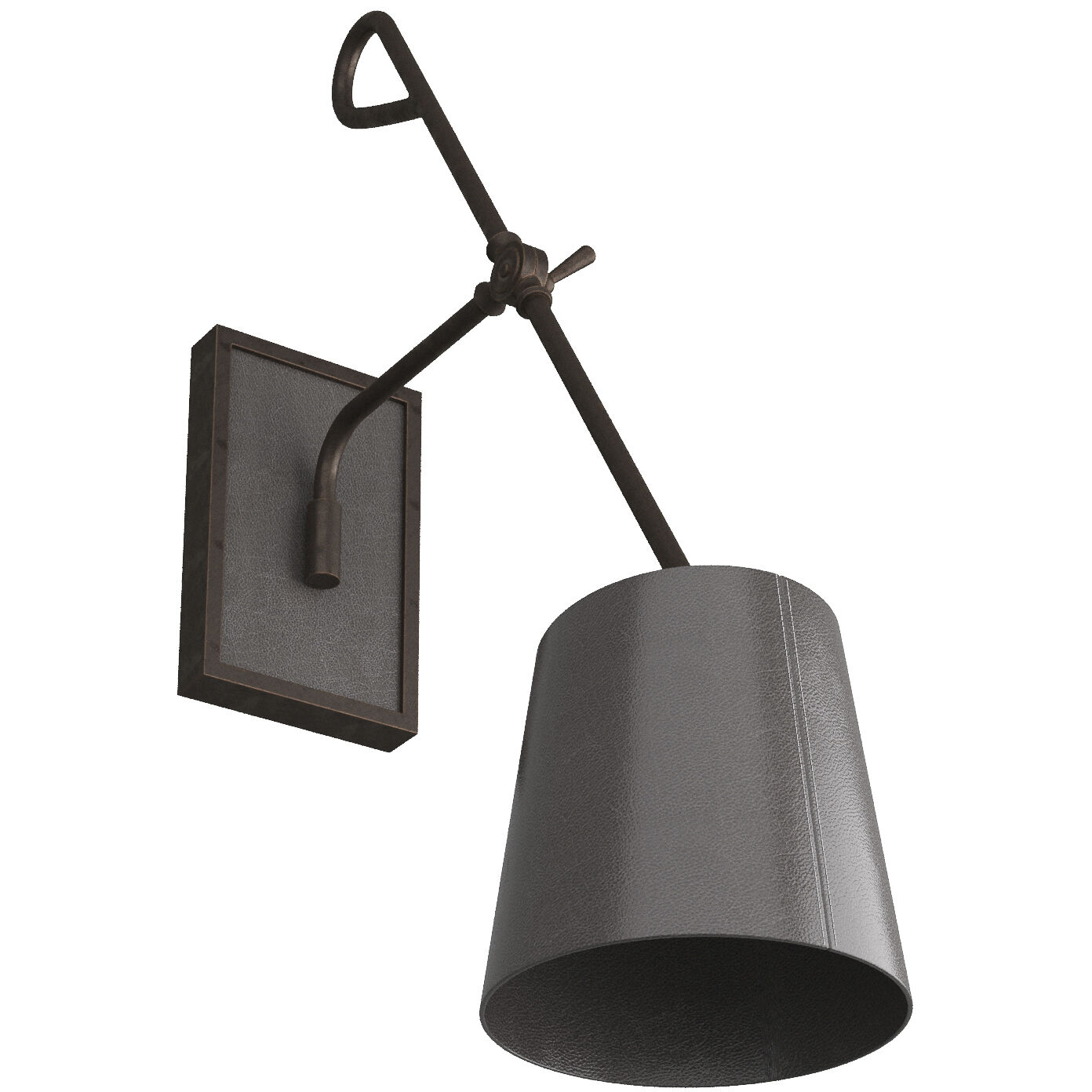 Birdwell 10.5 inch 40.00 watt English Bronze Swing Arm Sconce Wall Light