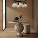 Brenna 44 inch Sahara Faux Marble Entry Table