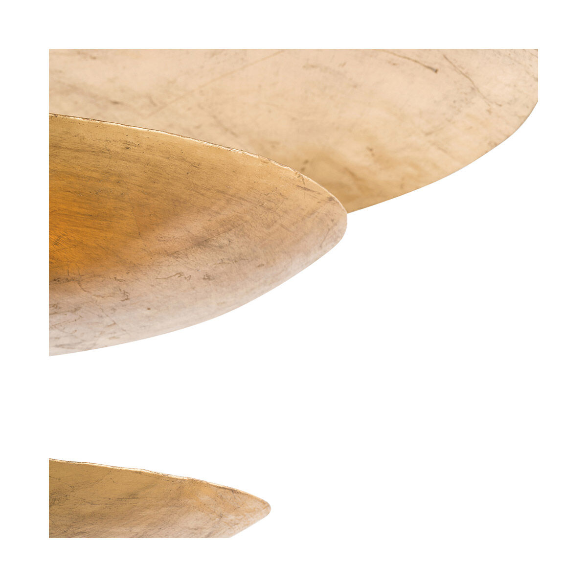 Florko 8 Light 31 inch Gold Leaf Chandelier Ceiling Light, Round