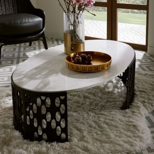Onze 48 X 16 inch White Coffee Table