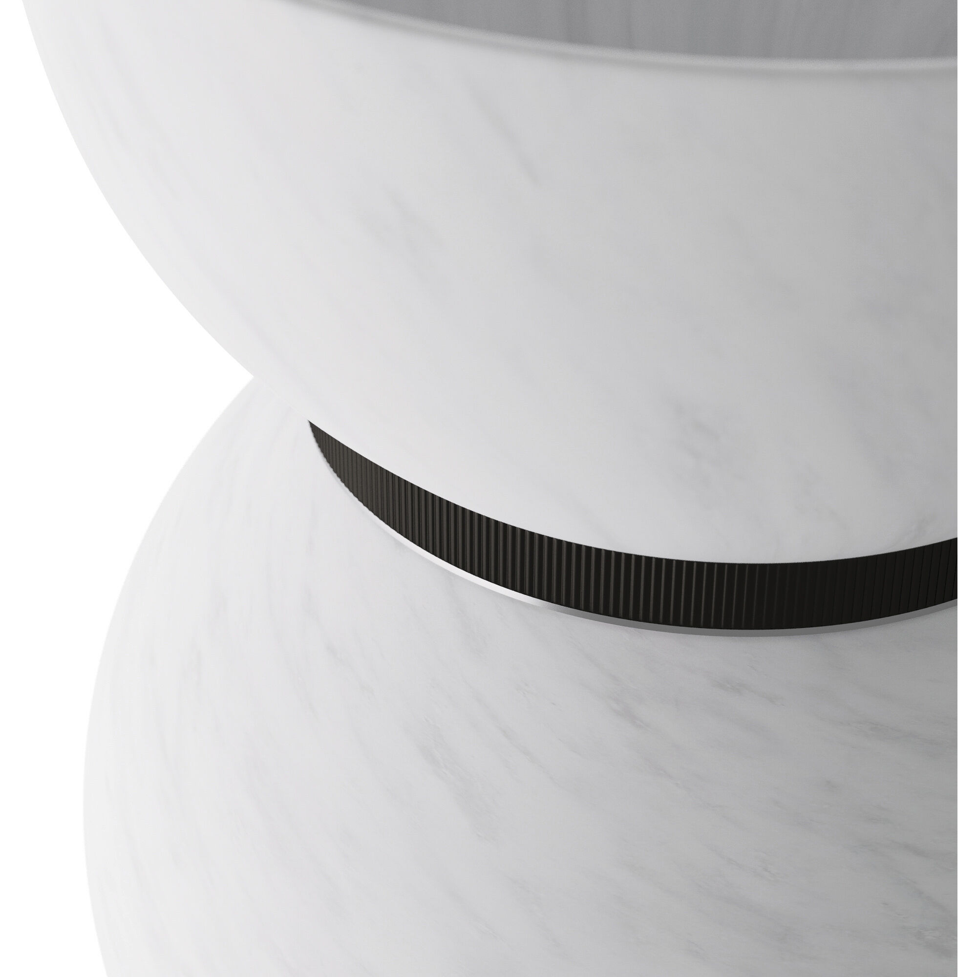 Bryn 1 Light 10 inch Matte Swirl Flush Mount Ceiling Light