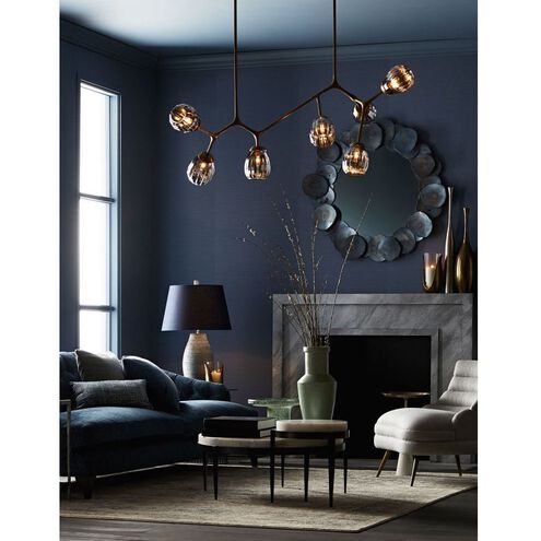 Kelsie 34 inch Black Coffee Table