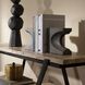 Wolcott 7.5 inch Graphite Bookends, Set of 2
