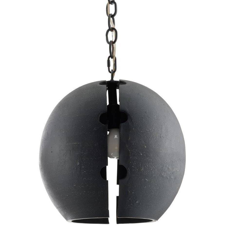 Hartland 1 Light 16 inch Matte Charcoal Pendant Ceiling Light