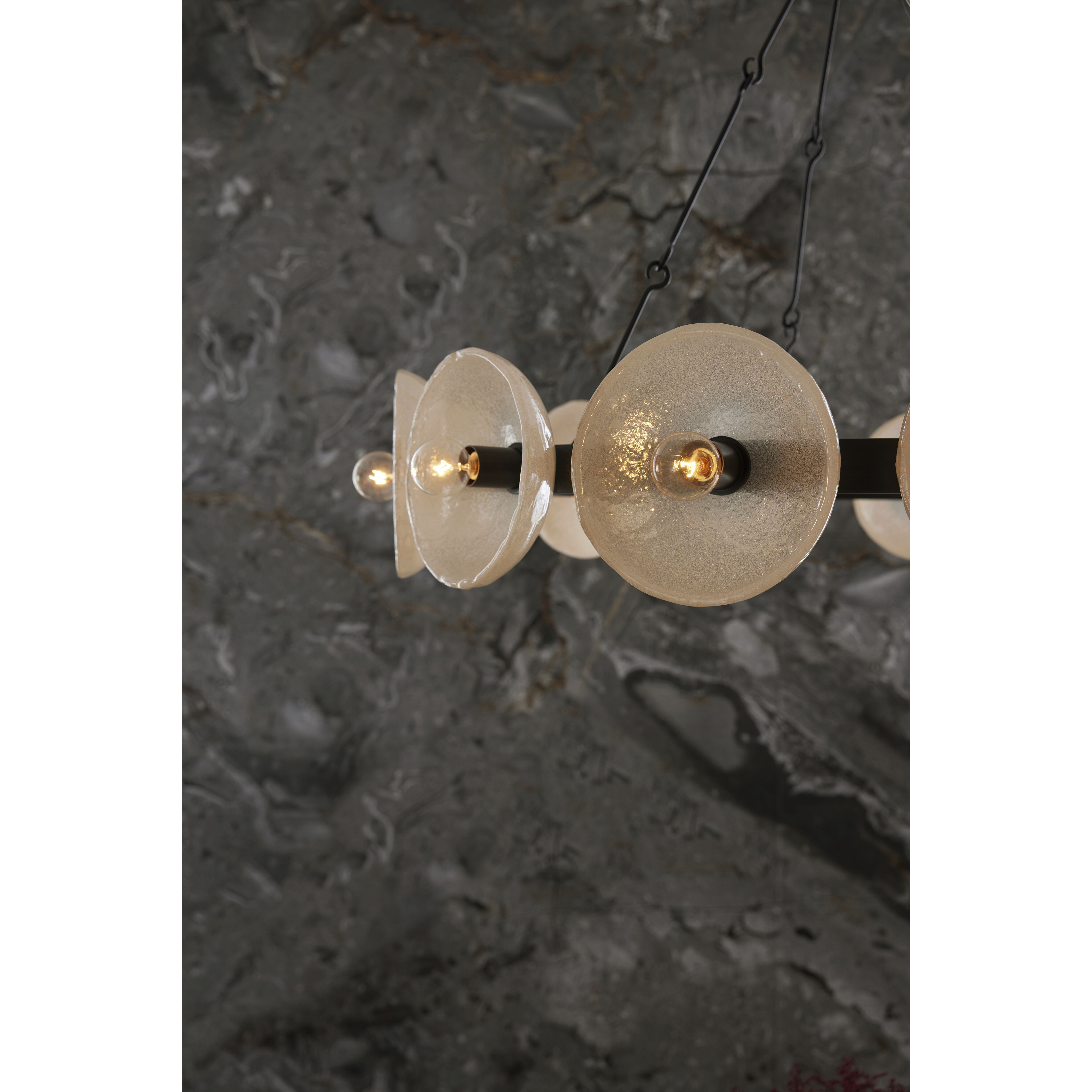 Apollo 12 Light 36 inch English Bronze Chandelier Ceiling Light