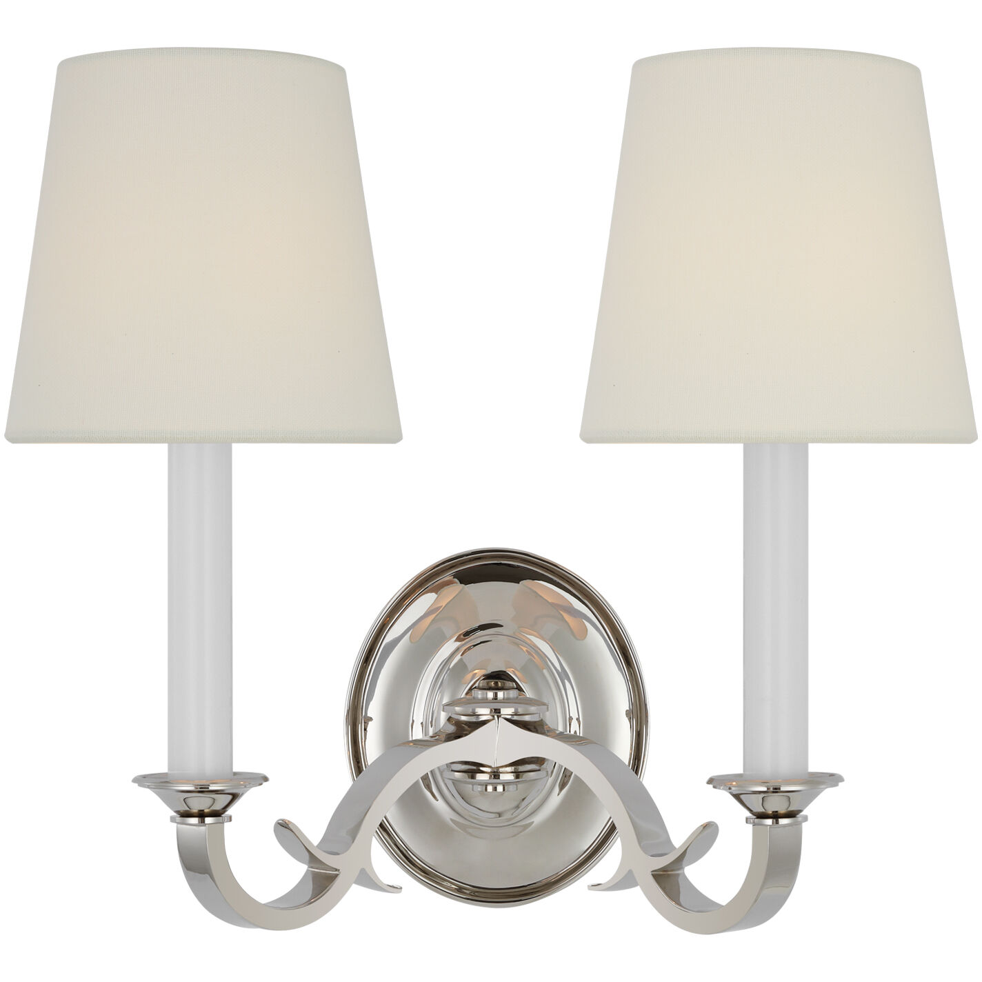 Thomas O'Brien Channing 2 Light 15.00 inch Wall Sconce