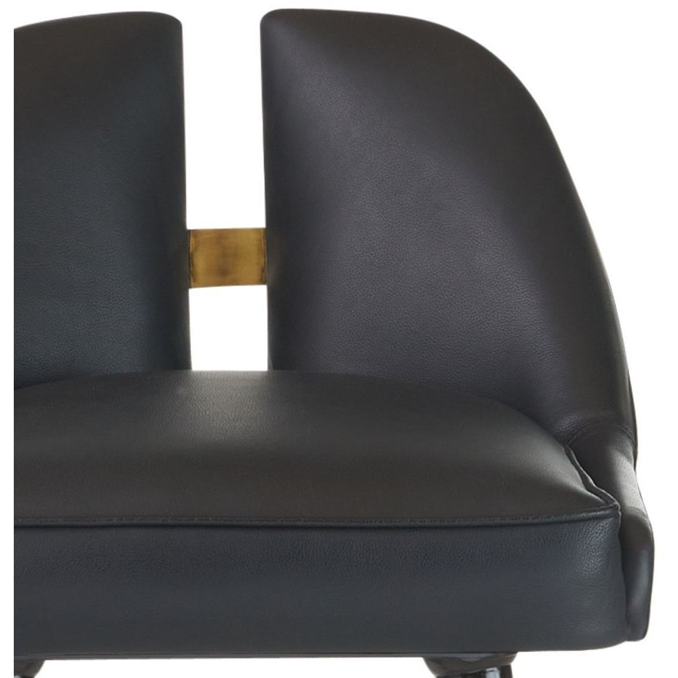 Crowley 41 inch Black Bar Stool