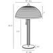Annette 26.5 inch 60.00 watt Natural Lamp Portable Light