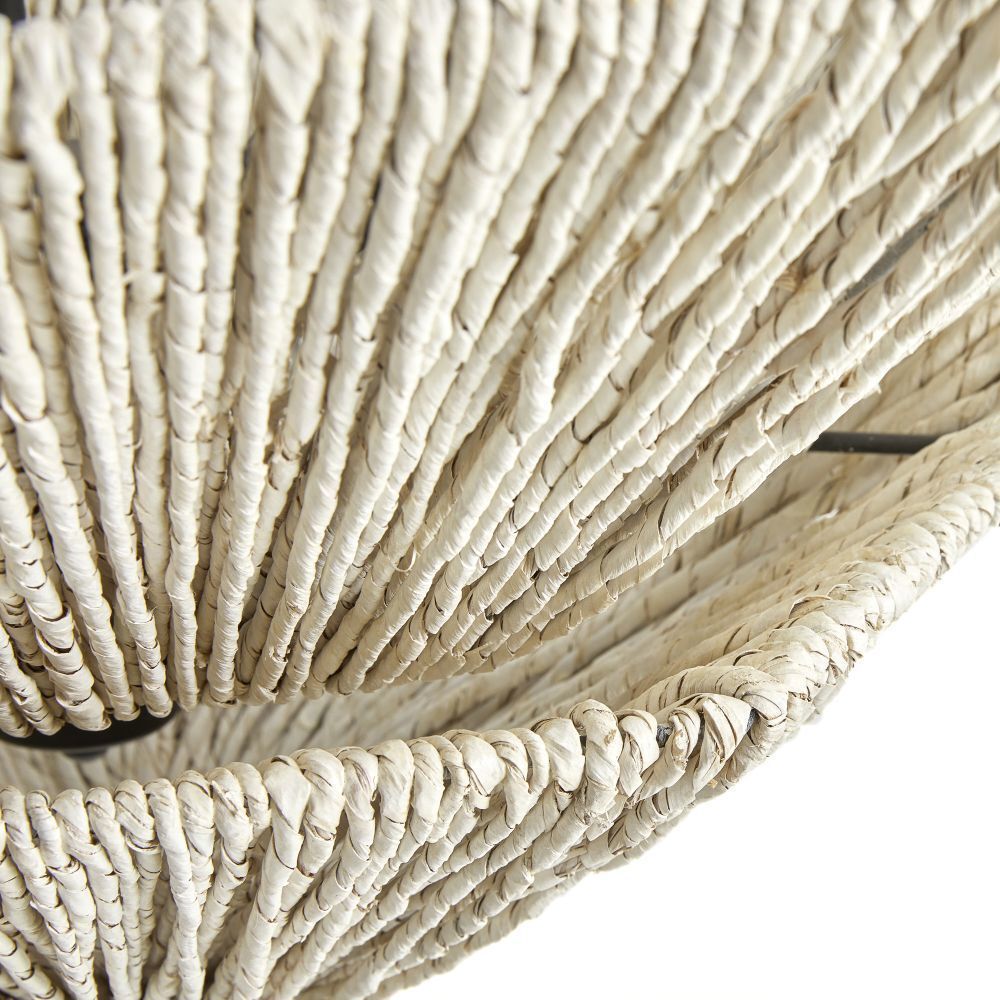 Anya 32 inch Light Gray Stained Chandelier Ceiling Light