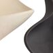 Roll Matte Black Trays, Set of 3