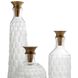 Macklin Frosted Decanters, Set of 3