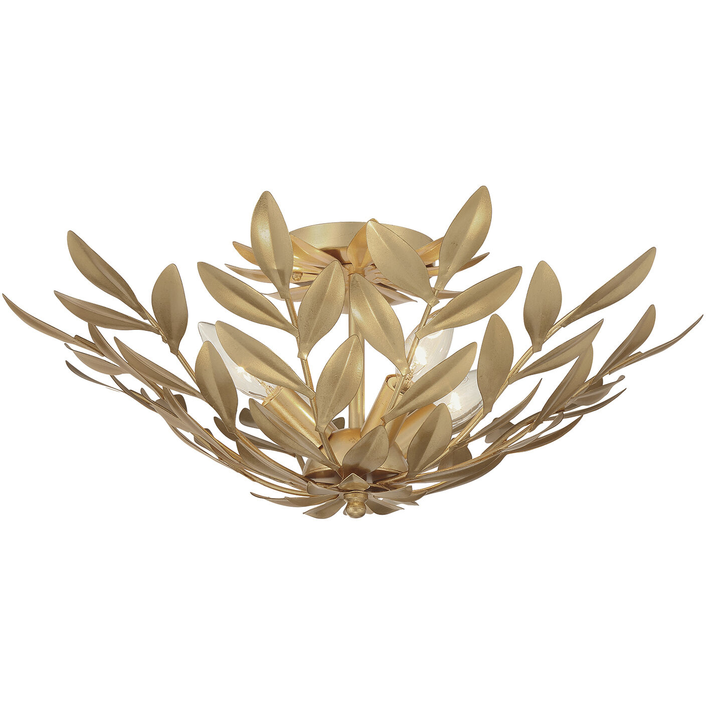 Broche 4 Light 20.75 inch Semi-Flush Mount