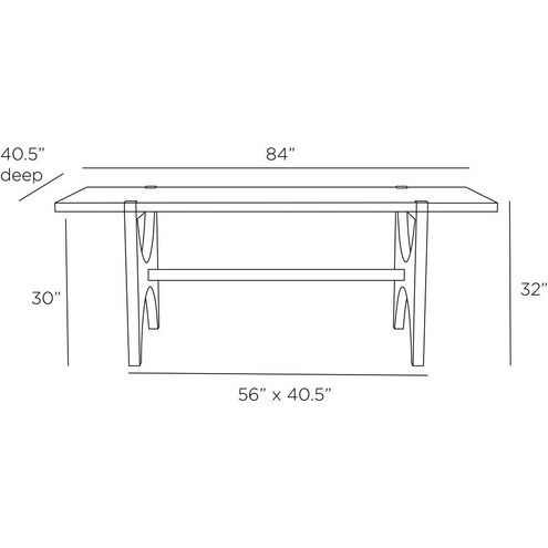 Westheimer Umber Dining Table