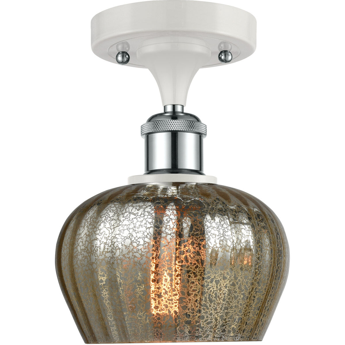 Ballston Fenton 1 Light 6.50 inch Semi-Flush Mount