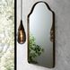 Ayers 36 X 22 inch Antique Brass Mirror, Large