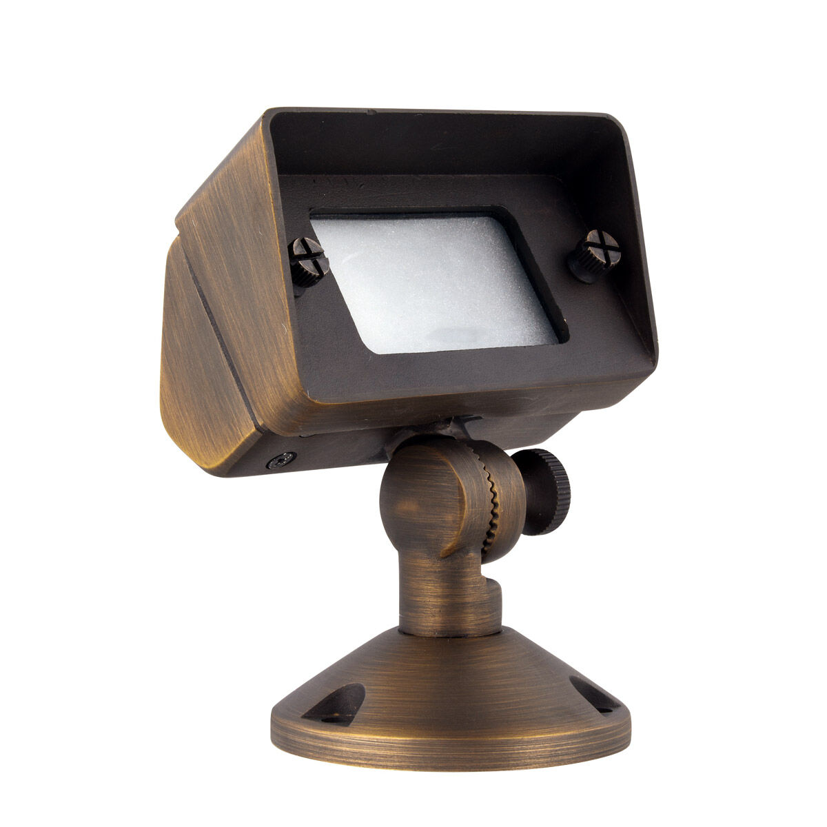 Signature 12V 35 watt Antique Brass Landscape Flood Light