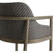 Chilton 43.5 inch Pearl and Dark Gray Wash and Kona Outdoor Bar Stool