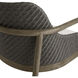 Chilton Pearl and Dark Gray Wash and Kona Outdoor Dining Chair