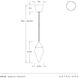 Berkley 1 Light 5.5 inch Antique Brass Pendant Ceiling Light