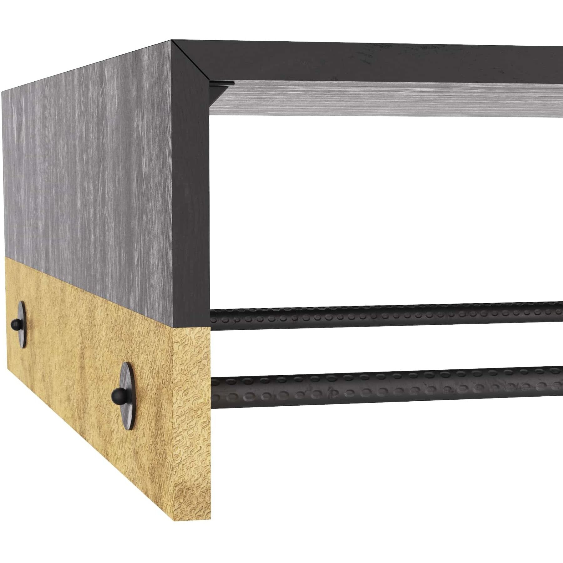 Lyle 54 X 18.5 inch Ebony Cocktail Table