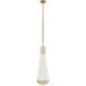 Shreveport 1 Light 10 inch Natural and Antique Brass Pendant Ceiling Light