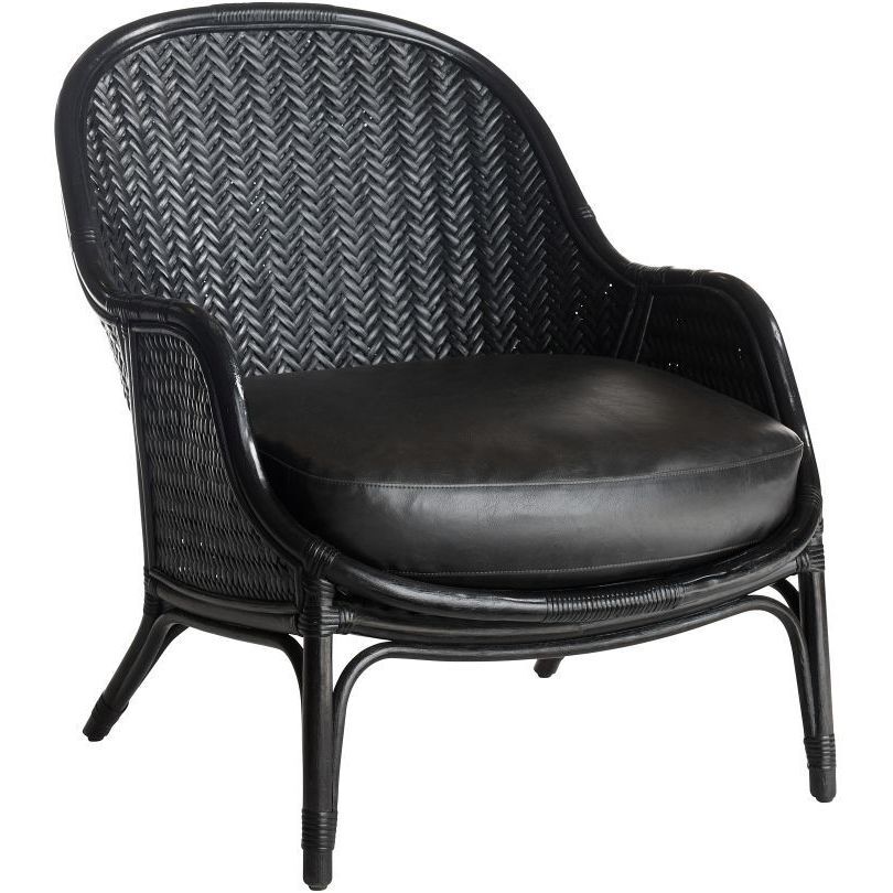 Bonnie 35.5 inch Noir Lounge Chair