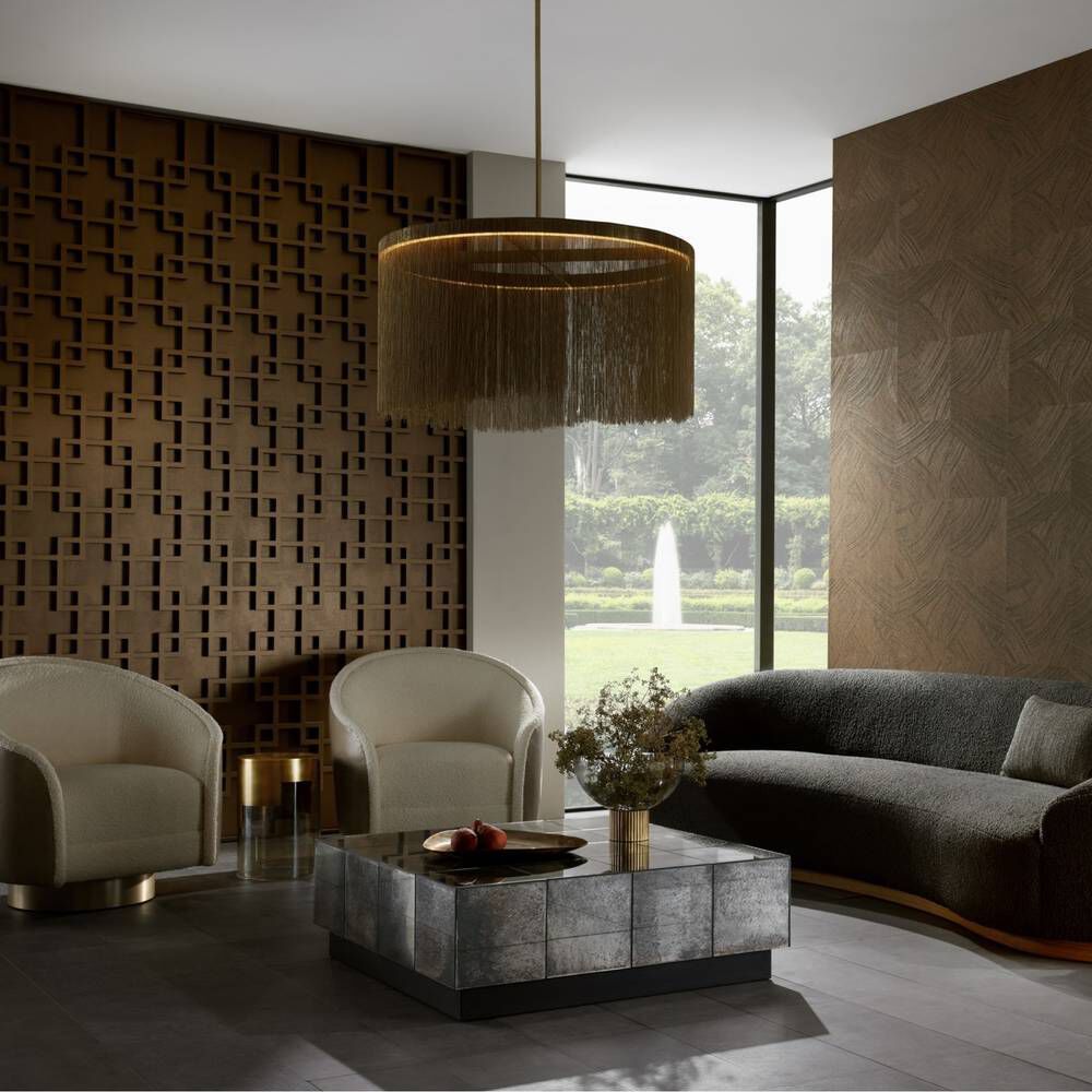 Antonia 40 X 13.5 inch Antiqued Mirror Cocktail Table