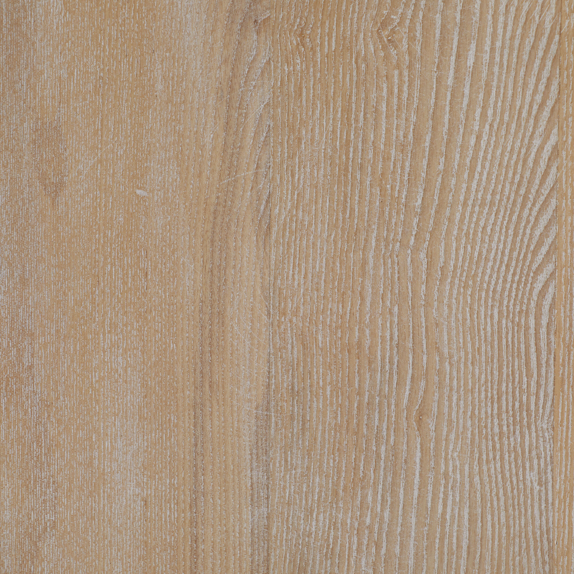 Melt 55 inch White Marble and Cerused Natural Dining Table, Large