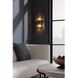 Raine 2 Light 9 inch Blue Smoke Luster ADA Sconce Wall Light