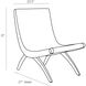 Lloyd 31 inch Black Chair