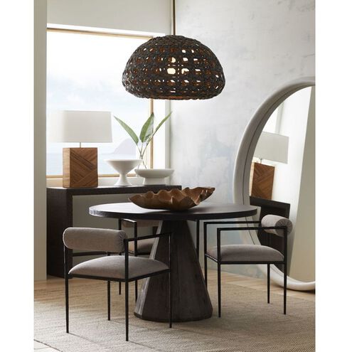 Seren 47.5 inch Dark Ash Entry Table