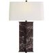 Lyon 30 inch 150 watt Rosso Levanto and Dark Bronze Table Lamp Portable Light