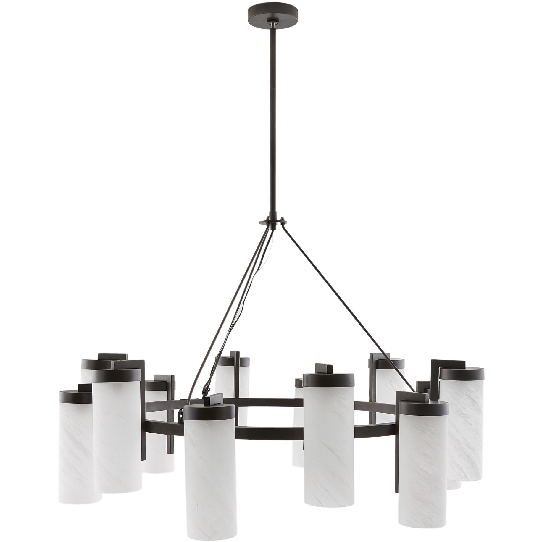 Ryder 12 Light 40 inch English Bronze Chandelier Ceiling Light