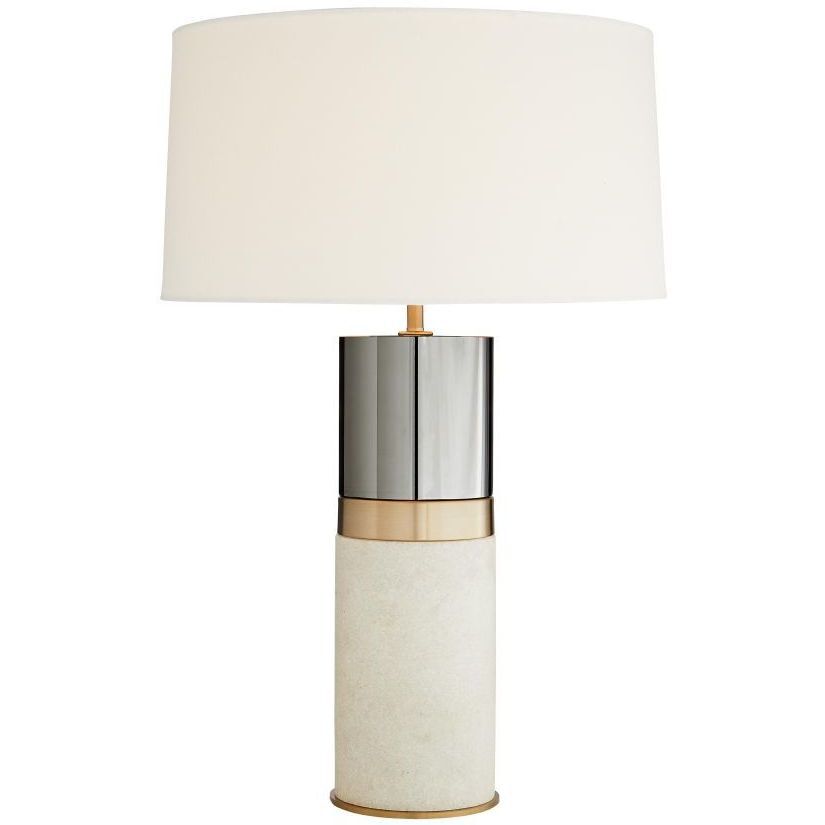 Whitman 30 inch White Table Lamp Portable Light