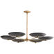 Griffith 6 Light 40 inch Antique Brass Chandelier Ceiling Light