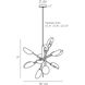 Bryce 12 Light 31.5 inch Antique Brass Chandelier Ceiling Light