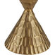 Castanza 13.5 inch Antique Brass Accent Table