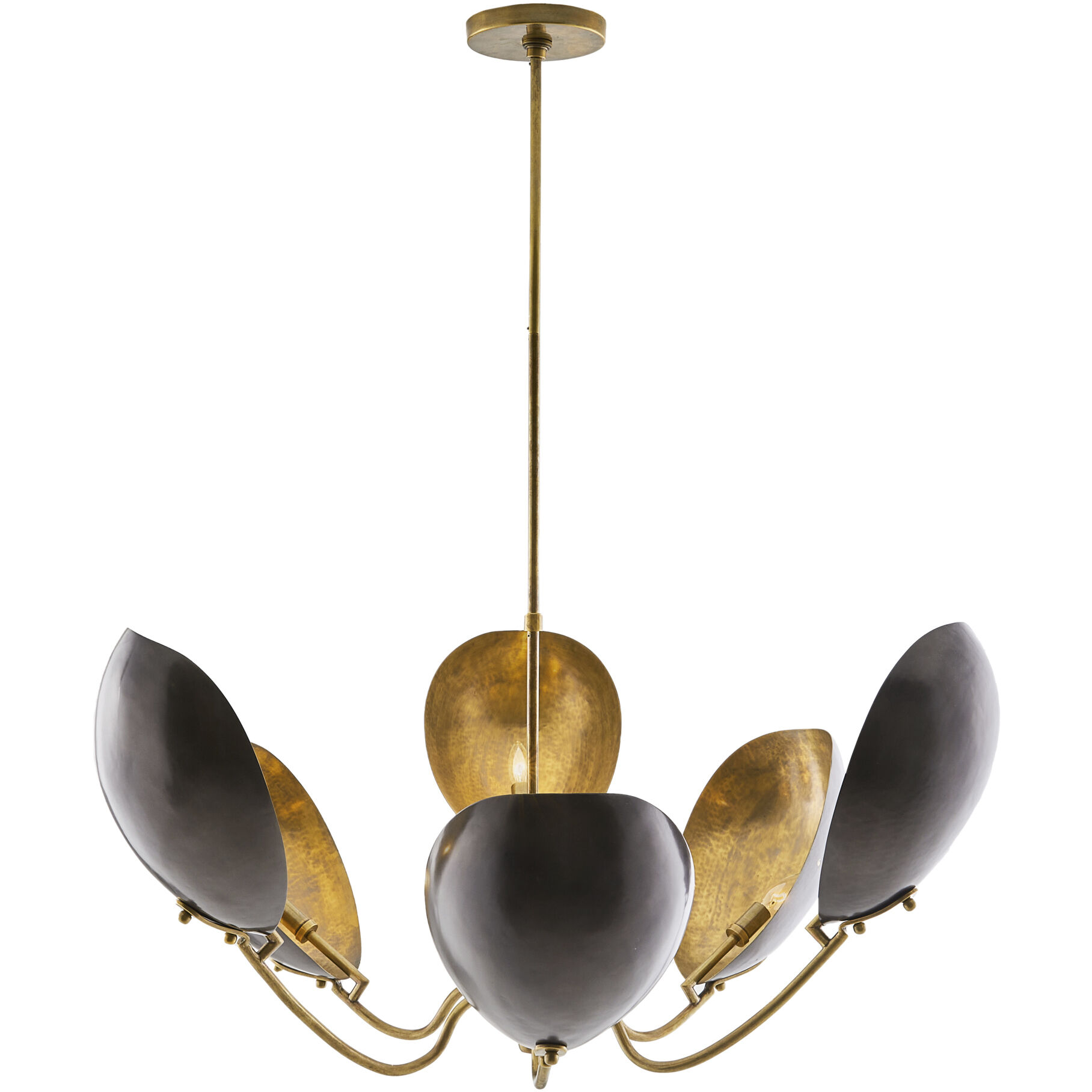 Savo 6 Light 38 inch Bronze Chandelier Ceiling Light