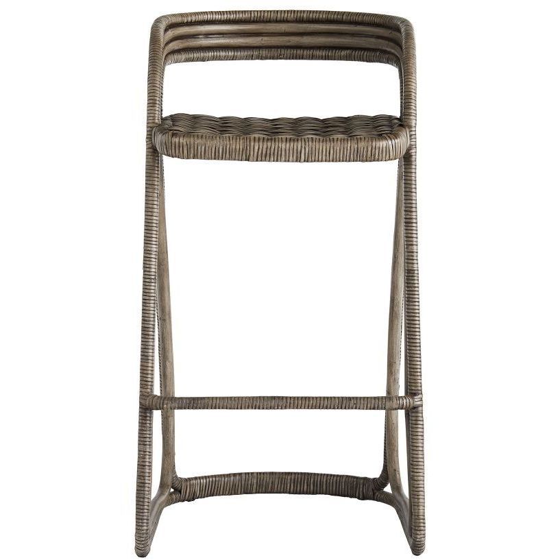Harrington Moth Gray Bar Stool