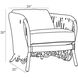Strata White Lounge Chair