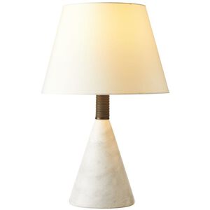 Everly 150.00 watt White Table Lamp Portable Light