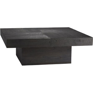 Campbell 40 X 14 inch Sandblasted Soft Black Waxed Cocktail Table