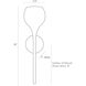 Thorpe 1 Light 5.5 inch White Gesso Sconce Wall Light