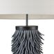 Aukland 150.00 watt Matte Blue Gray Floor Lamp Portable Light
