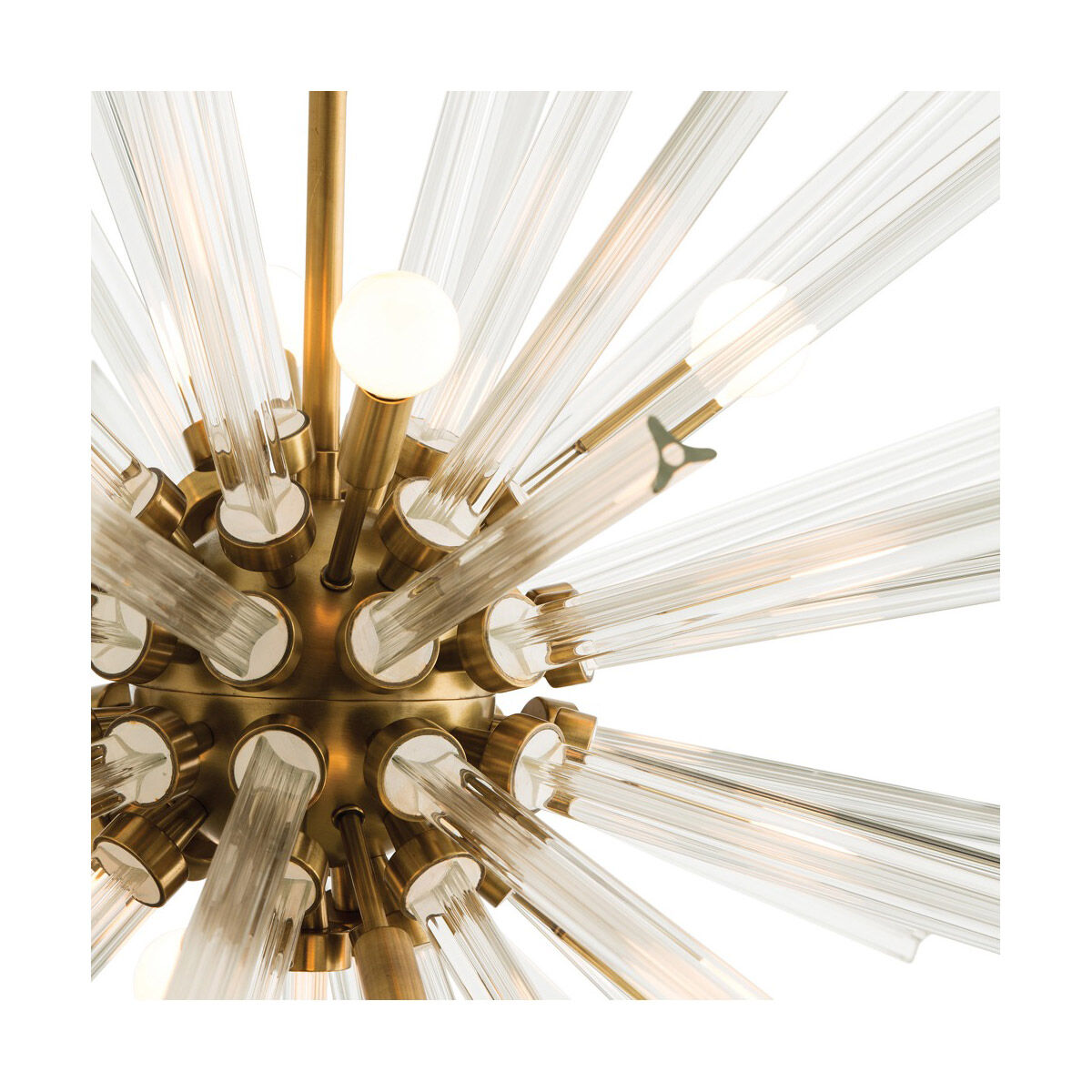 Hanley 8 Light 37 inch Antique Brass Chandelier Ceiling Light, Large