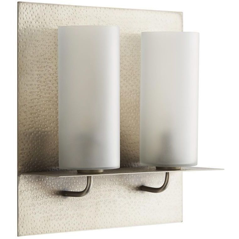 Kady 2 Light 15 inch Vintage Silver Sconce Wall Light