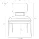 Mosquito 34.5 inch Natural Chair