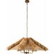 Cadance 4 Light 42 inch Natural Chandelier Ceiling Light